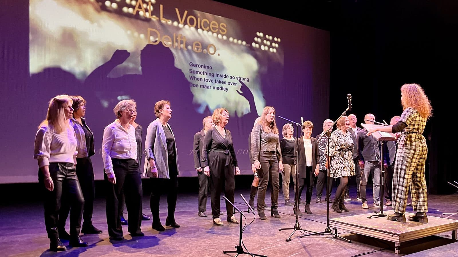 Koorleden van All Voices in Delft
