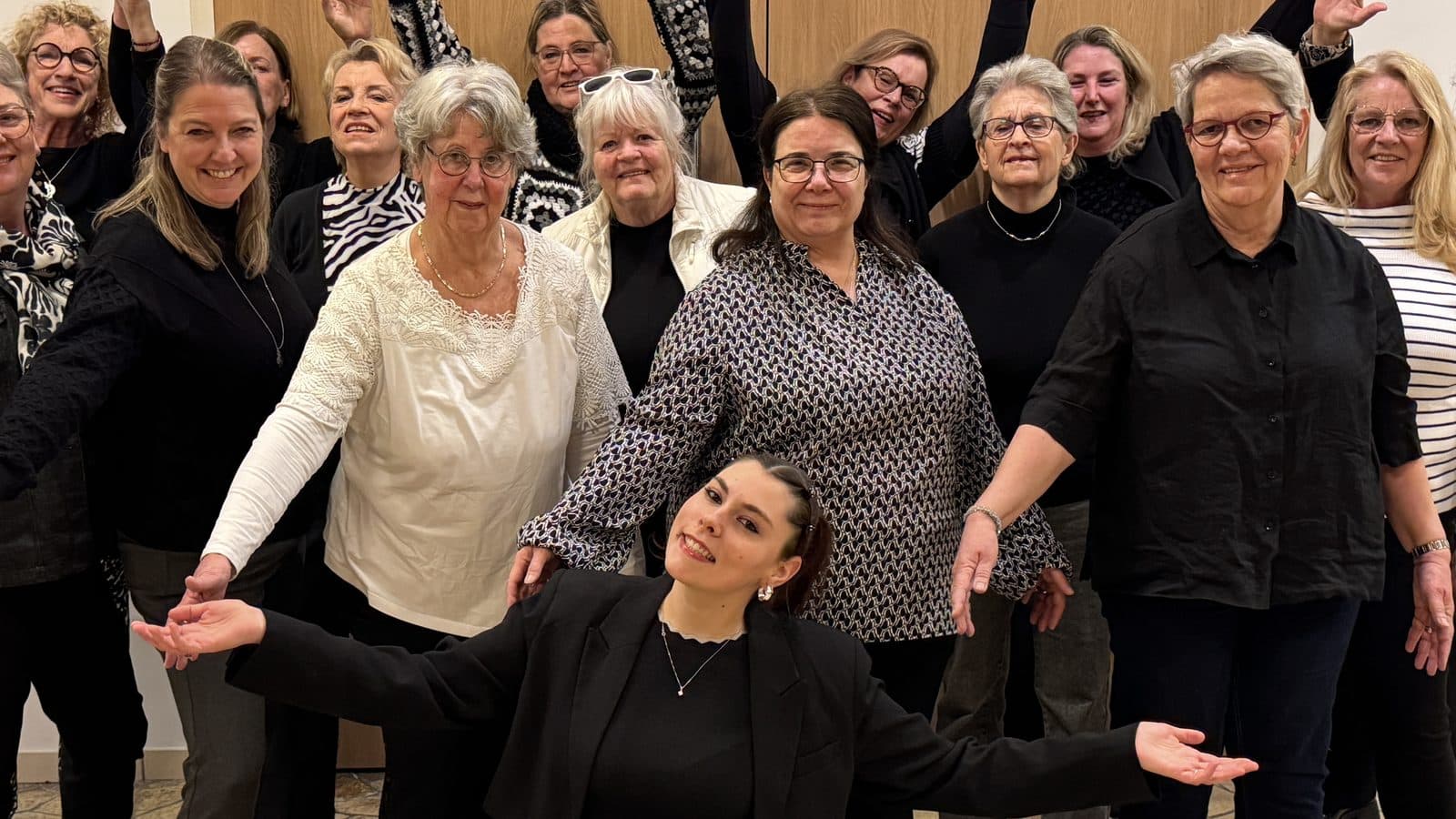 Koorleden van Switch Voices in Rhoon