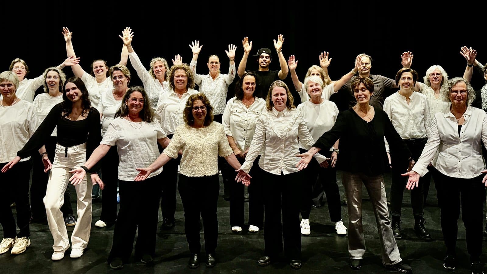 Koorleden van Vocality in Vlaardingen